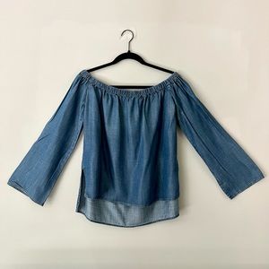 Anthropologie, Cloth & Stone off shoulder blouse